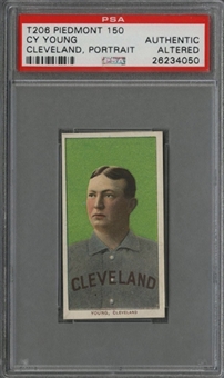 1909-11 T206 White Border Cy Young, Portrait – PSA Authentic